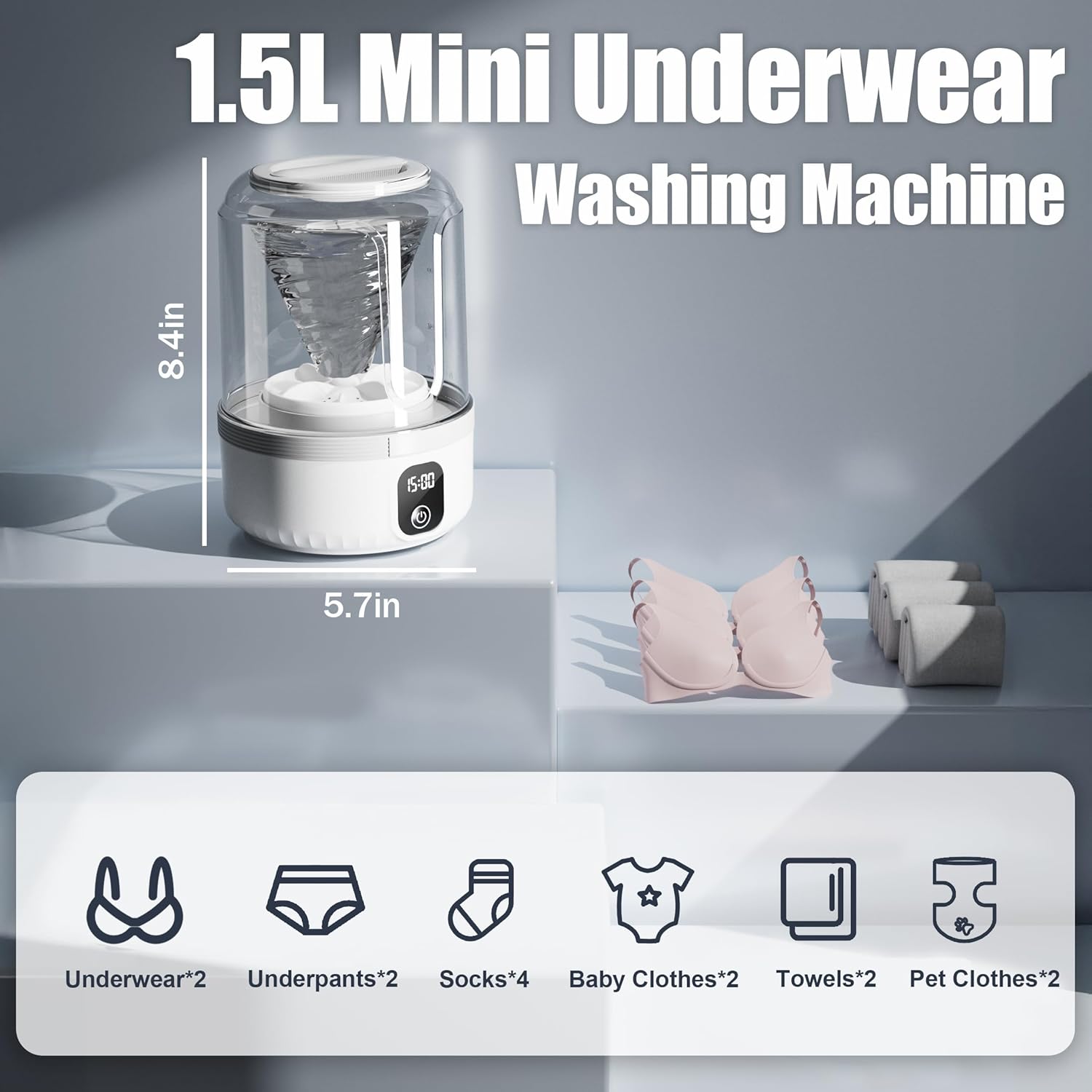 Portable Mini Washing Machine