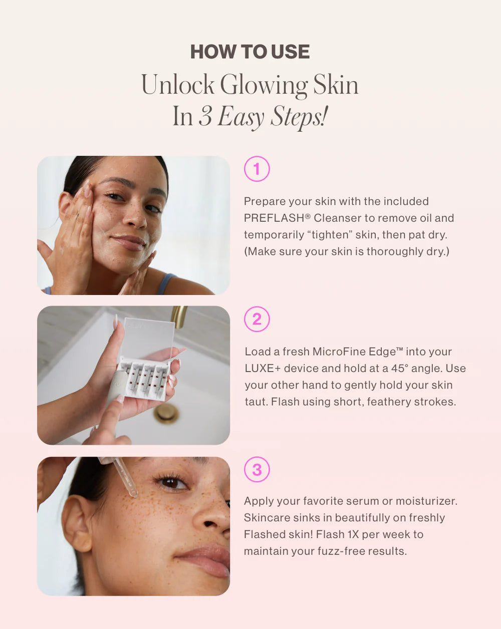 NOOK GLOW+ Sonic Facial Exfoliating Device